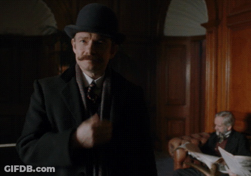 A Man With A Hat And Scarf Says You Are Very ... Ugly GIF
