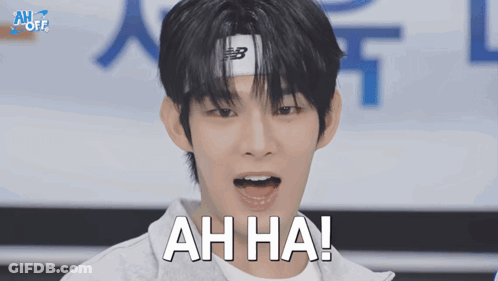 A Man With A Headband That Says New Balance On It GIF