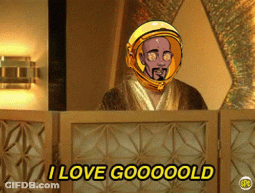 A Man With A Helmet On Says I Love Gooood GIF
