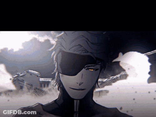A Man With A Mask On His Face Is Smiling GIF