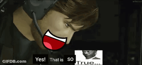 A Man With A Microphone On His Head Says Yes GIF