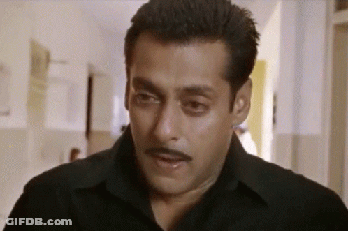 A Man With A Mustache And A Black Shirt GIF