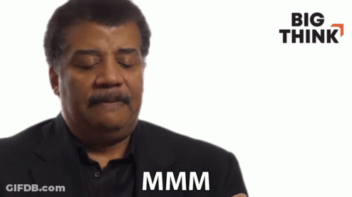 Man With Mustache Making Funny Mmmm Face GIF