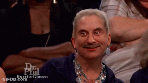 A Man With A Mustache Is On A Show Called Dr Phil GIF