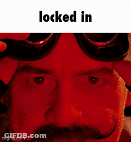 Man With Mustache Wearing Goggles Locked In GIF