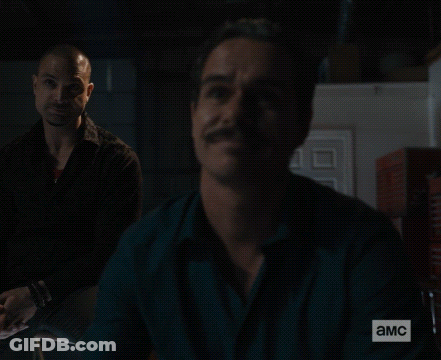 Man With Mustache Saying Yeah That GIF