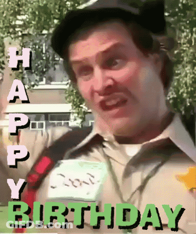 A Man With A Name Tag That Says Jon GIF