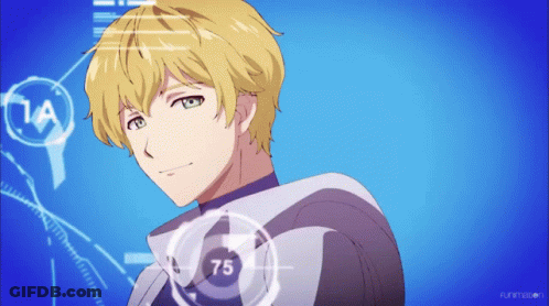 A Man With A Number 75 On His Chest Is Smiling GIF