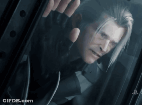 A Man With A Playstation Logo On The Bottom GIF