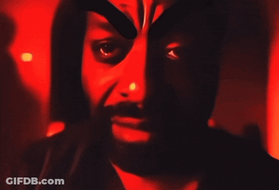 A Man With A Red Face And The Words I Hate In Here On The Bottom GIF