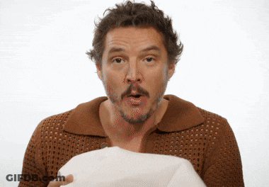 A Man With A Surprised Look On His Face GIF