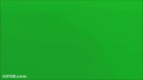 A Man With A Surprised Look On His Face Is On A Green Screen . GIF