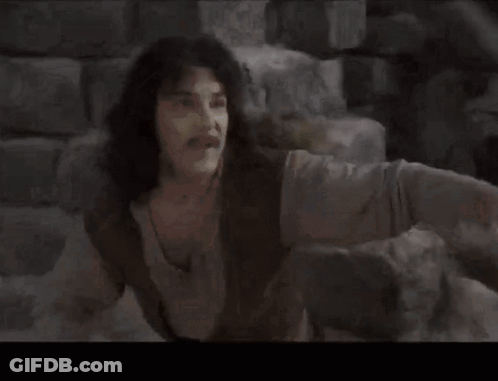 A Man With A Sword Is Being Attacked By Another Man With The Words Naturally You Must Expect Me To Attack With Capo Ferr GIF