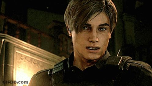 A Man With A Walkie Talkie On His Back Is Standing In A Dark Room . GIF