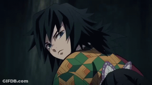 A Man With Black Hair And A Butterfly On His Back GIF