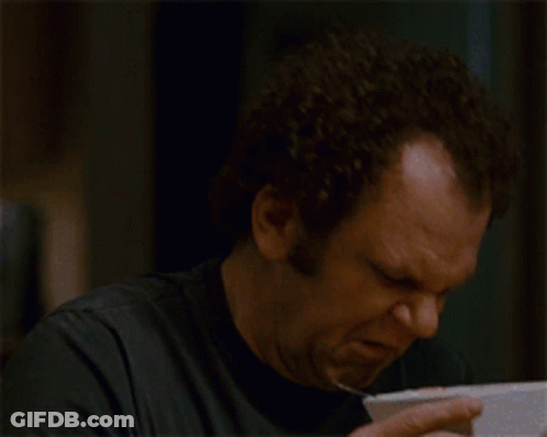 A Man With Curly Hair Says I Do N't Like It GIF