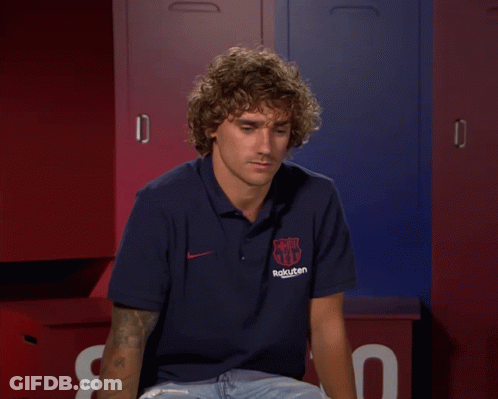 A Man With Curly Hair Wearing A Rakuten Polo Shirt GIF