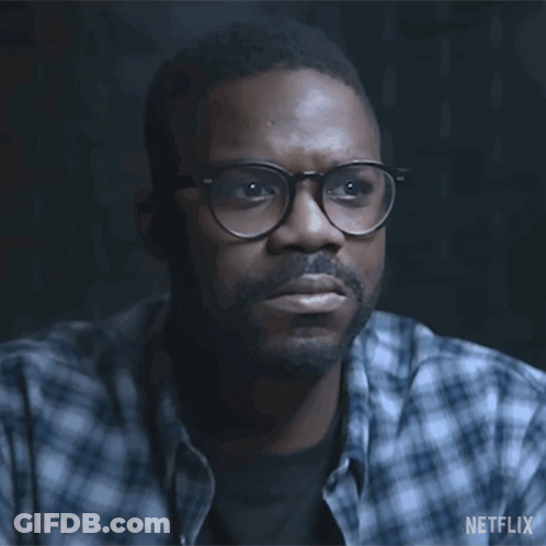 A Man With Glasses And A Beard Is Asking " Who Are They " GIF