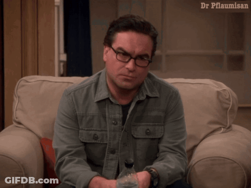 Man With Glasses Holding Water Bottle Dr Pflaumisan GIF