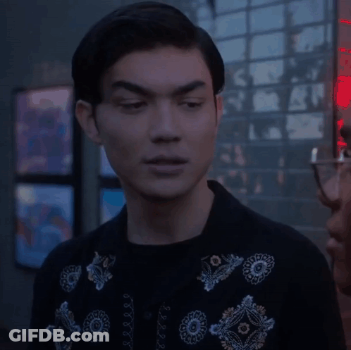 A Man With His Eyes Closed And The Words It 'S Not My Fave Below Him GIF