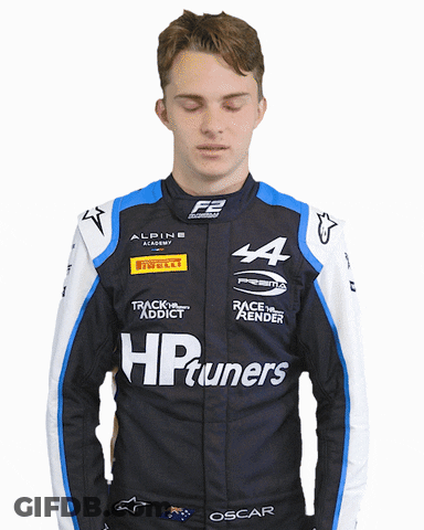 A Man With His Eyes Closed Wears A Jacket That Says Hptuners GIF
