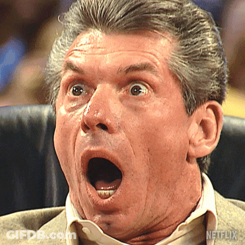 A Man With His Mouth Open And A Netflix Logo On The Bottom GIF