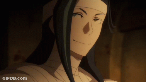 A Man With Long Black Hair Says " I See , I See So This Is How It Ends " GIF