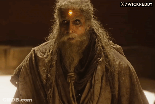 A Man With Long Hair And A Beard Has X7wickreddy Written On The Bottom Of The Image GIF