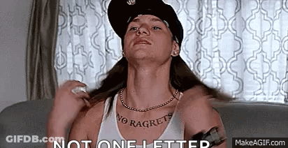 A Man With Long Hair And A Hat Is Sitting On A Couch In A Living Room . GIF