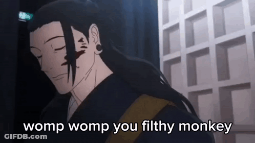 A Man With Long Hair Is Standing In Front Of A Building With His Eyes Closed . GIF