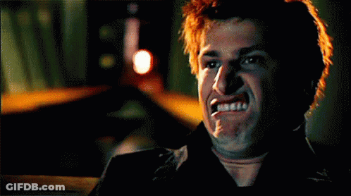 Man With Red Hair Making Funny Face GIF