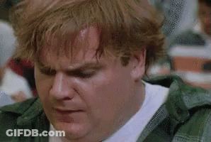 A Man With Red Hair Is Sitting At A Table In A Restaurant . GIF