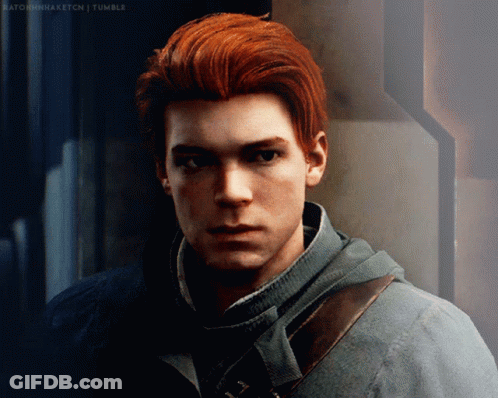 A Man With Red Hair Is Standing In Front Of A Wall And The Words Tumblr Are On The Bottom Of The Image GIF
