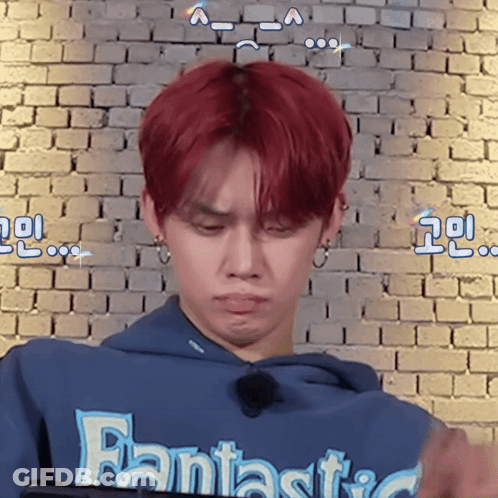 A Man With Red Hair Is Wearing A Blue Fantastic Hoodie GIF