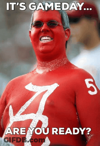 A Man With Red Paint On His Face And A Shirt That Says 5 On It GIF