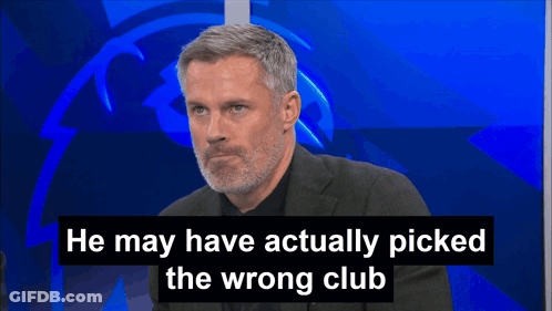 A Man With The Words He May Have Actually Picked The Wrong Club GIF