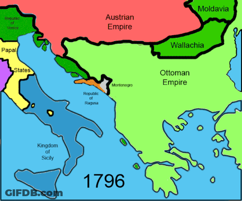 A Map Showing The Ottoman Empire In 1796 GIF