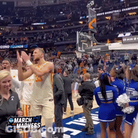 A March Madness Basketball Game Is Being Played GIF