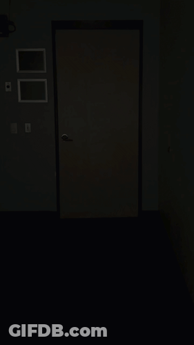 A Mascot In A Flyers Jersey Stands In A Doorway GIF
