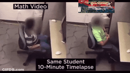 A Math Video Shows Two Students Sitting At Desks GIF