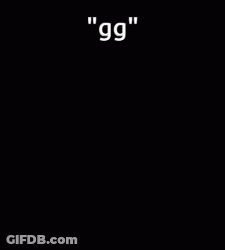 A Monkey Is Walking On A Tiled Floor With The Words " Gg " Written On It GIF