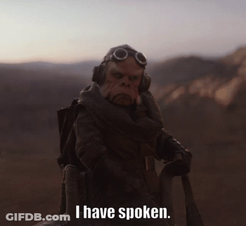 A Monkey With Goggles And Headphones Says I Have Spoken GIF