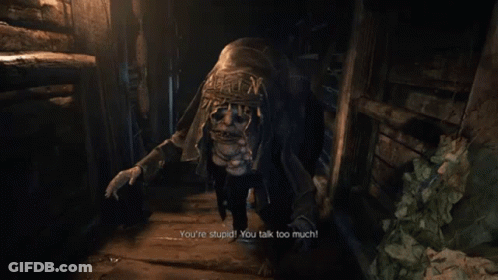 A Monster With The Word Why Written On Its Face GIF