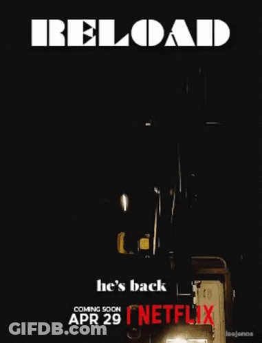 A Movie Poster For Ireland Shows A Man In A Trench Coat Standing In Front Of A Yellow Curtain . GIF