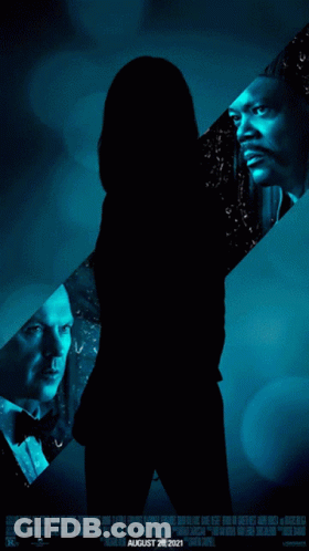 A Movie Poster For The Protege Has A Woman Holding A Gun GIF