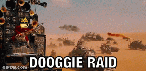 A Movie Scene With The Words Dooogie Raid On The Bottom Right GIF