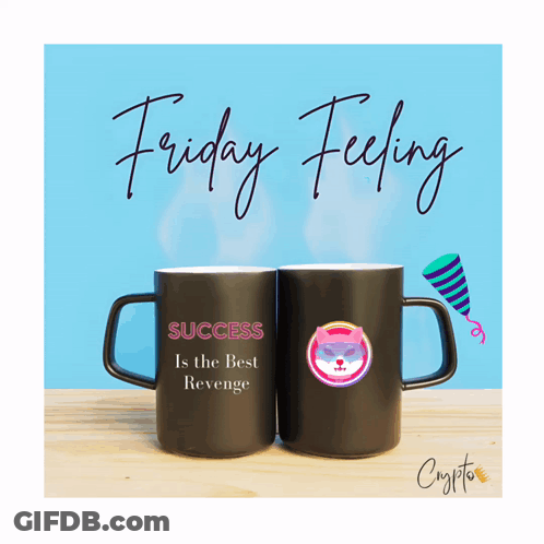 A Mug That Says Success Is The Best Revenge On It GIF