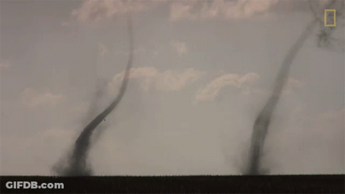 A National Geographic Photo Of A Tornado In The Sky GIF