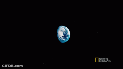 A National Geographic Picture Of The Earth GIF
