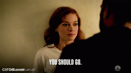 A Nbc Advertisement For Zoey 'S Playlist Shows A Woman Looking At A Man GIF